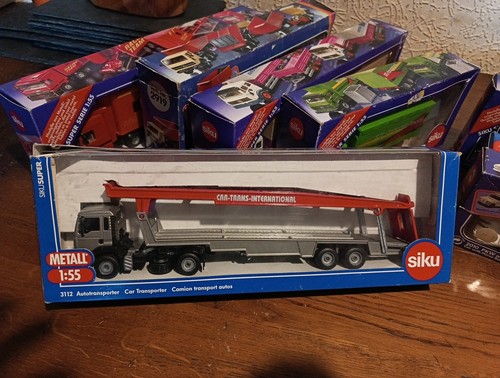Boxed model siku 3112 man - man, car