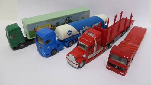 Lot assorted siku trucks - lot, of